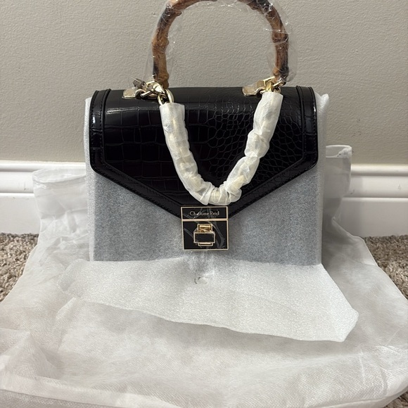 Charlotte Reid Black Handbag - Picture 10 of 14
